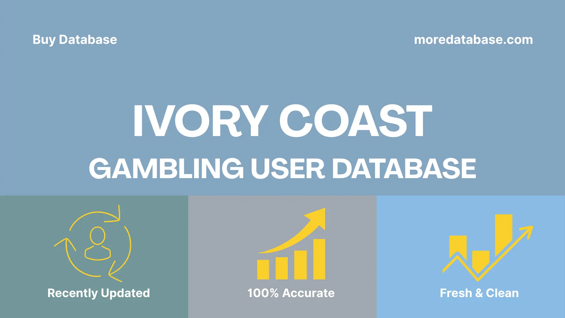 Cote d’Ivoire (Ivory Coast) Gambling User Database